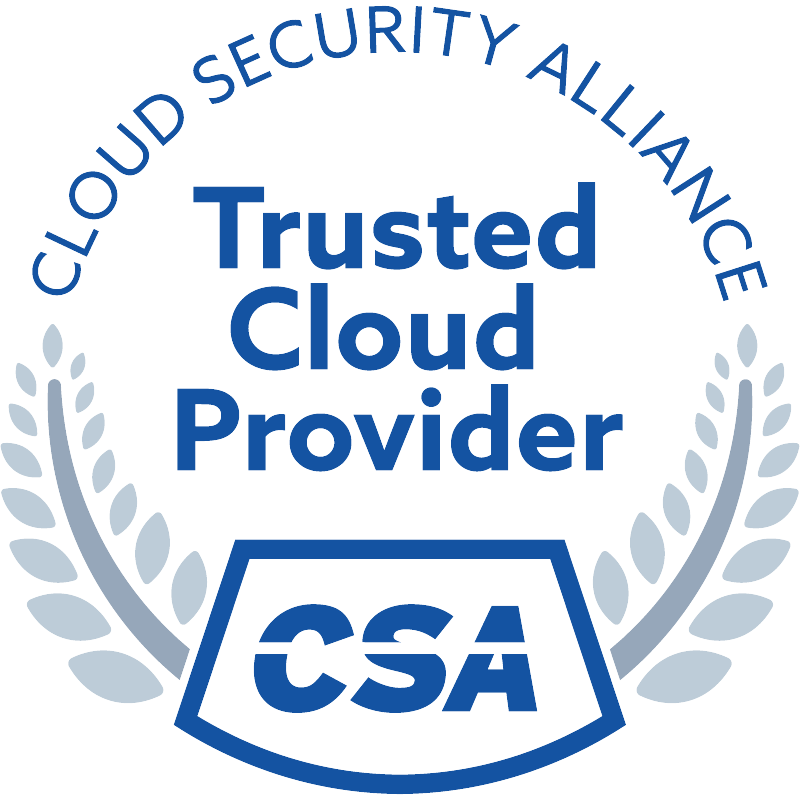 CSA Trusted Cloud Provider Badge