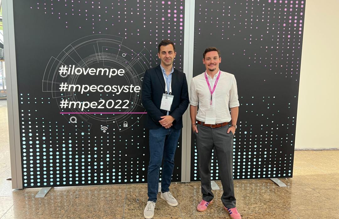 IXOPAY's Adam Vissing and Andrew Cullen at MPE Berlin